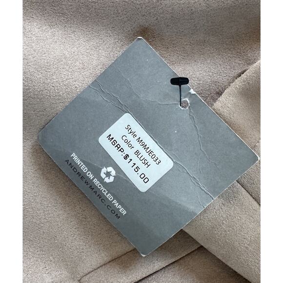 NWT $115 Marc New York Snap Front Jacket Size Large Women’s Light Pink - Picture 7 of 10